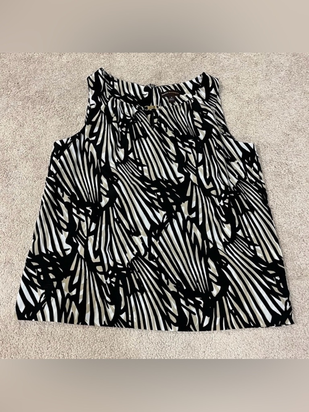 Dana Buchman Sleeveless Blouse